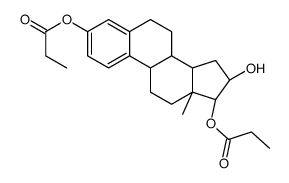 estriol 3,17-dipropionate结构式