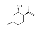 (+)-异胡薄荷醇结构式