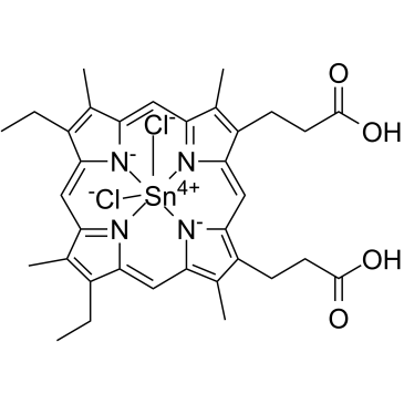 Stannsoporfin结构式