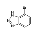 7-溴-1H-苯并[d] [1,2,3]三唑结构式