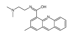 N-[2-(dimethylamino)ethyl]-2-methylacridine-4-carboxamide结构式