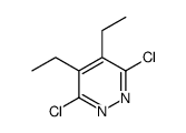3,6-Dichloro-4,5-diethylpyridazine structure