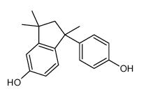 1-(4-hydroxyphenyl)-1,3,3-trimethyl-2H-inden-5-ol Structure