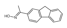 1-fluoren-2-yl-ethanone oxime Structure