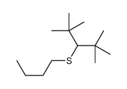 3-butylsulfanyl-2,2,4,4-tetramethylpentane Structure