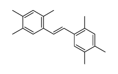 1,2,4-trimethyl-5-[2-(2,4,5-trimethylphenyl)ethenyl]benzene Structure
