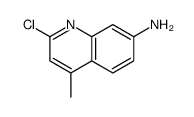 2-氯-4-甲基喹啉-7-胺结构式