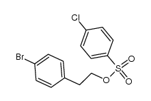 2-(p-bromophenyl)ethyl p-chlorobenzenesulphonate结构式