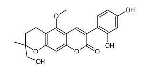 licopyranocoumarin structure