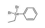 ethylphenylselenium dibromide结构式