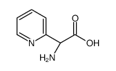(S)-2-Amino-2-(pyridin-2-yl)acetic acid Structure