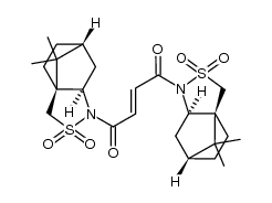 N,N'-fumaroylbis[(2R)-bornane-10,2-sultam] Structure