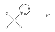 potassium trichloroplatinite(II)结构式