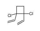 1,2-dichloro-1,2-bis(ethenyl)cyclobutane结构式