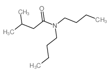 Butanamide,N,N-dibutyl-3-methyl- structure