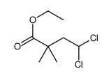 ethyl 4,4-dichloro-2,2-dimethylbutanoate Structure