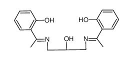 2-hydroxyacetophenone-(1,3-diamino-2-hydroxypropane)结构式