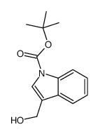 2-Methyl-2-propanyl 3-(hydroxymethyl)-1H-indole-1-carboxylate结构式