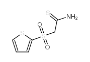 2-(2-噻吩磺酰基)乙烷硫代酰胺结构式