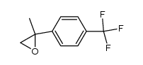 2-methyl-2-(4-trifluoromethylphenyl)-oxirane结构式
