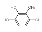 4-chloro-3-methylpyrocatechol Structure