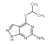 1H-Pyrazolo[3,4-d]pyrimidin-6-amine, 4-(1-methylethoxy)-结构式