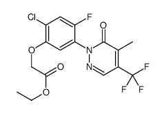 氟哒嗪草酯结构式