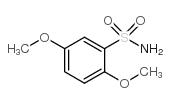2,5-二甲氧基苯-1-磺胺结构式