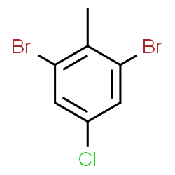 4-Chloro-2,6-dibromotoluene Structure