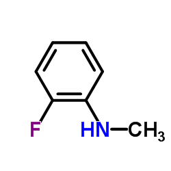 N-甲基-2-氟苯胺结构式