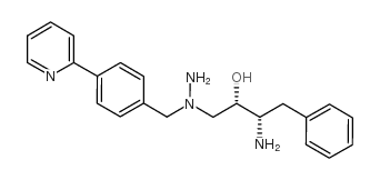 Des-N-(methoxycarbonyl)-L-tert-leucine Atazanavir Trihydrochloride Structure