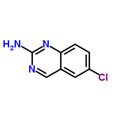6-氯喹唑啉-2-胺结构式