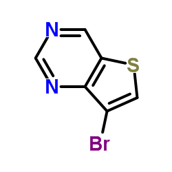 7-Bromothieno[3,2-d]pyrimidine Structure