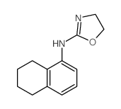 2-Oxazolamine,4,5-dihydro-N-(5,6,7,8-tetrahydro-1-naphthalenyl)-结构式