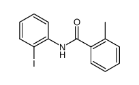 N-(2-iodophenyl)-2-methylbenzamide Structure