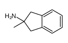 2-甲基-2,3-二氢-1H-茚-2-胺结构式
