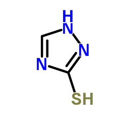 3-巯基-1,2,4-三氮唑结构式