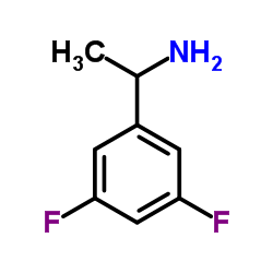 (R,S)-1-(3,5-二氟苯基)乙胺结构式