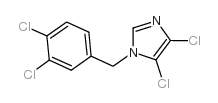 4,5-DICHLORO-1-(3,4-DICHLOROBENZYL)-1H-IMIDAZOLE structure