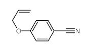 4-(烯丙氧基)苯甲腈结构式
