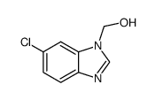 1H-Benzimidazole-1-methanol,6-chloro-(9CI) structure