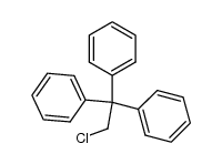 1-chloro-2,2,2-triphenylethane结构式