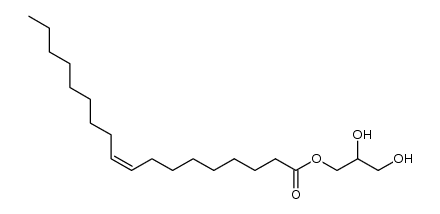 1-monooleoyl-rac-glycerol Structure