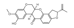 (5'R)-2-de-O-methylrotenone结构式
