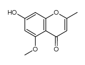 7-hydroxy-5-methoxy-2-methylchromone Structure