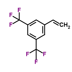 3,5-双(三氟甲基)苯乙烯结构式