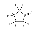 2,2,3,3,4,4,5,5-octafluorocyclopentan-1-one结构式