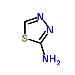 2-Amino-1,3,4-thiadiazole Structure