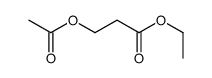 ethyl 3-acetyloxypropanoate结构式