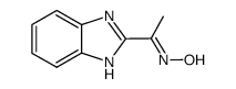 2-acetylbenzimidazole oxime Structure